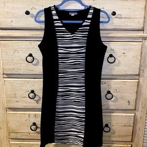 Preloved zebra cocktail dress